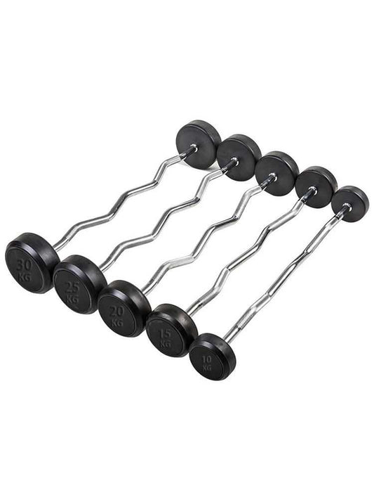 Curl Bar Bilanciere Precaricato EZ Peso Fisso