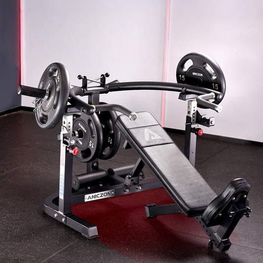 Chest Press Orizzontale Panca Convergente A Carico Libero Inclinabile Declinabile Perno di Caricamento 50mm Supporto per bilanciere (PRE ORDINE)