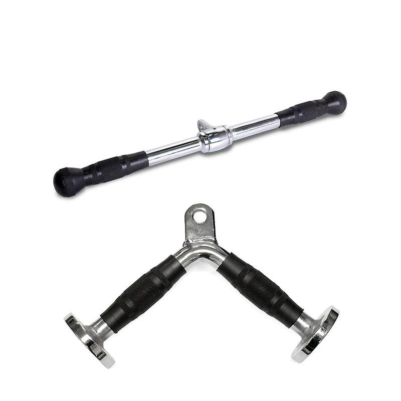 Barra Lat Machine Gymtek - Impugnatura Professionale Per Allenamento Schiena E Tricipiti, Supporto Fino A 150 Kg - Foto 10