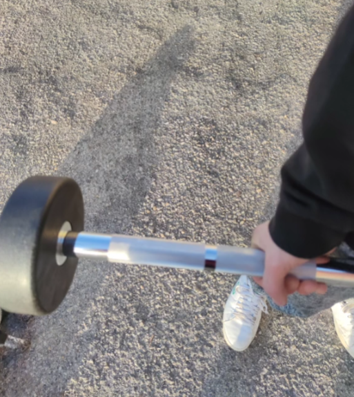 Set Bilanciere Pre Caricato Curvo EZ Angolato o Dritto da 10 a 50 kg