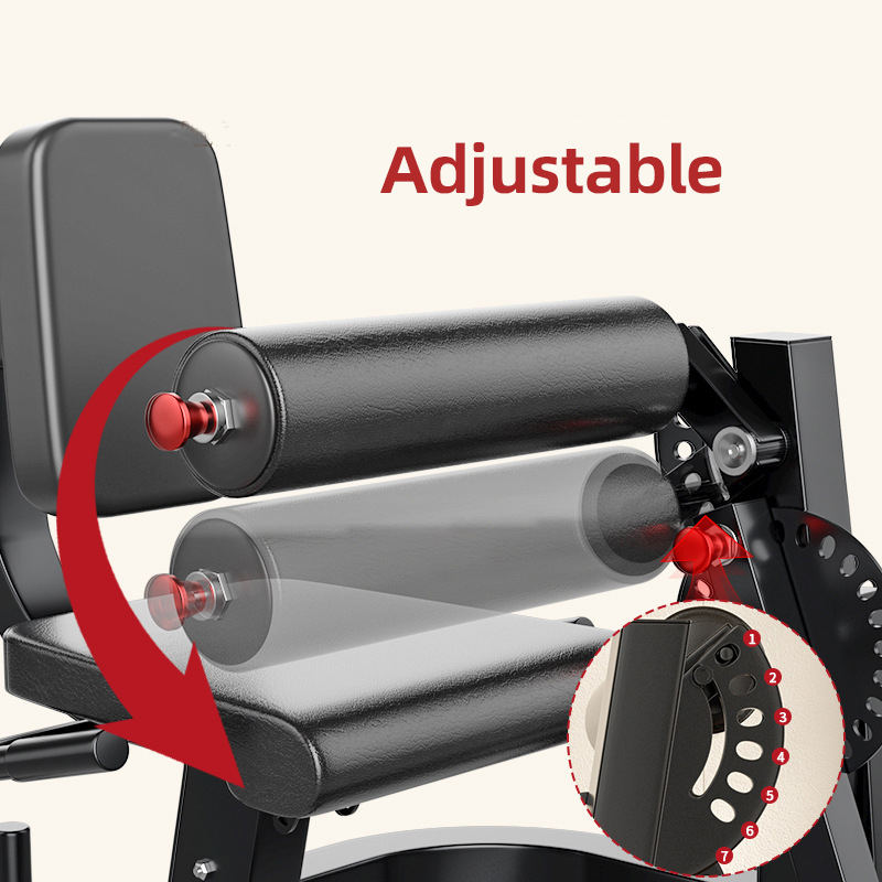 Leg extension - Leg curl da seduto 100KG Supportati Dischi 28MM con Porta Dischi