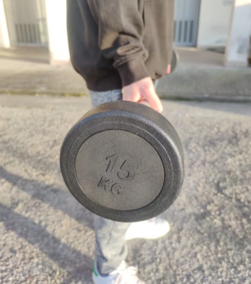 Set Bilanciere Pre Caricato Curvo EZ Angolato o Dritto da 10 a 50 kg