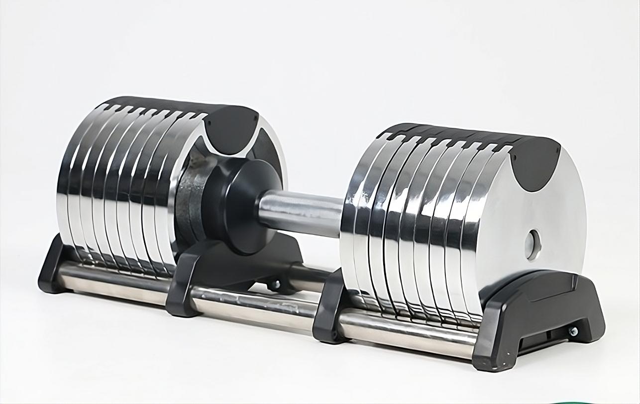 Coppia Manubri Regolabili da 2,5kg a 40kg Incremento del peso di 2,5kg.