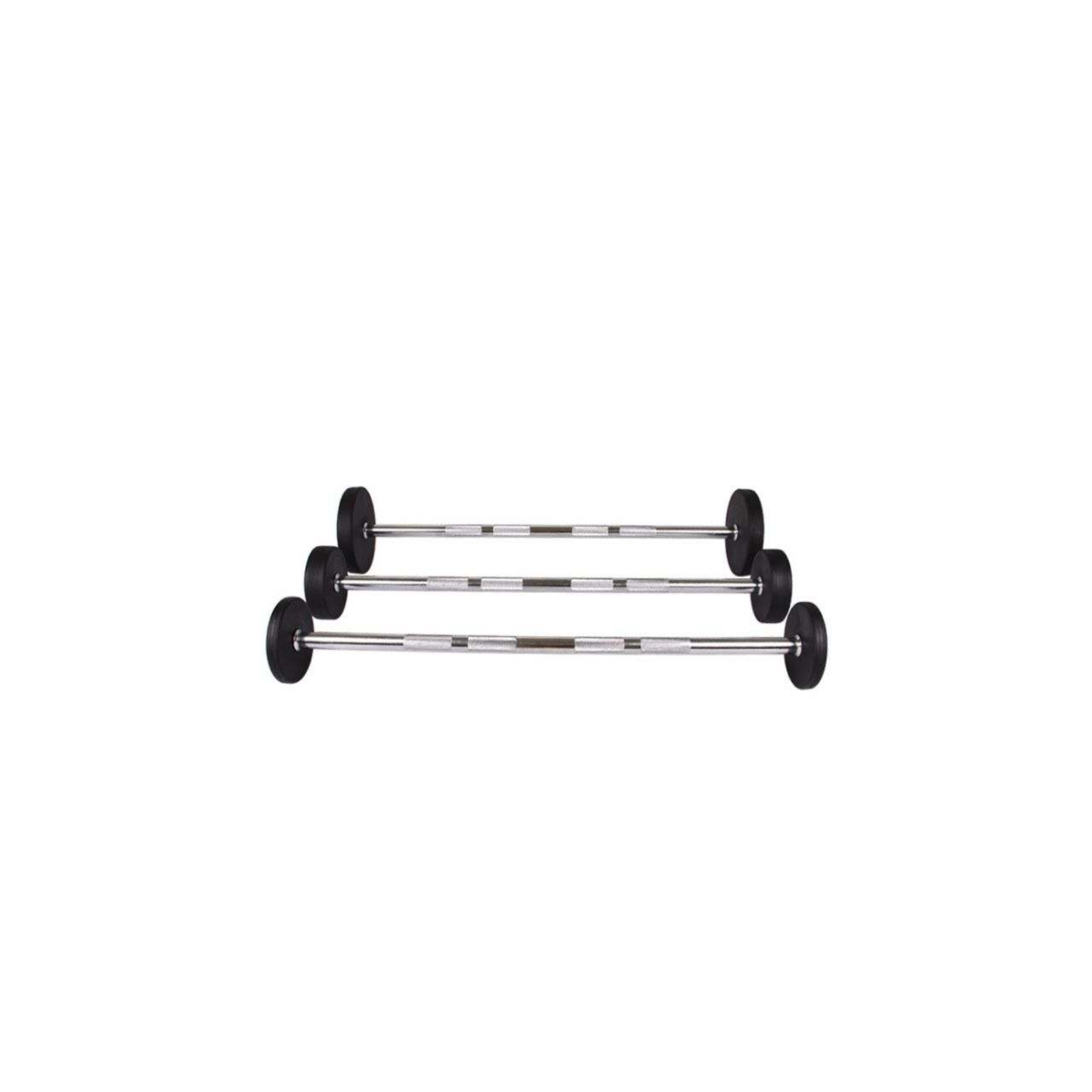 Set Bilanciere Pre Caricato Curvo EZ Angolato o Dritto da 10 a 50 kg