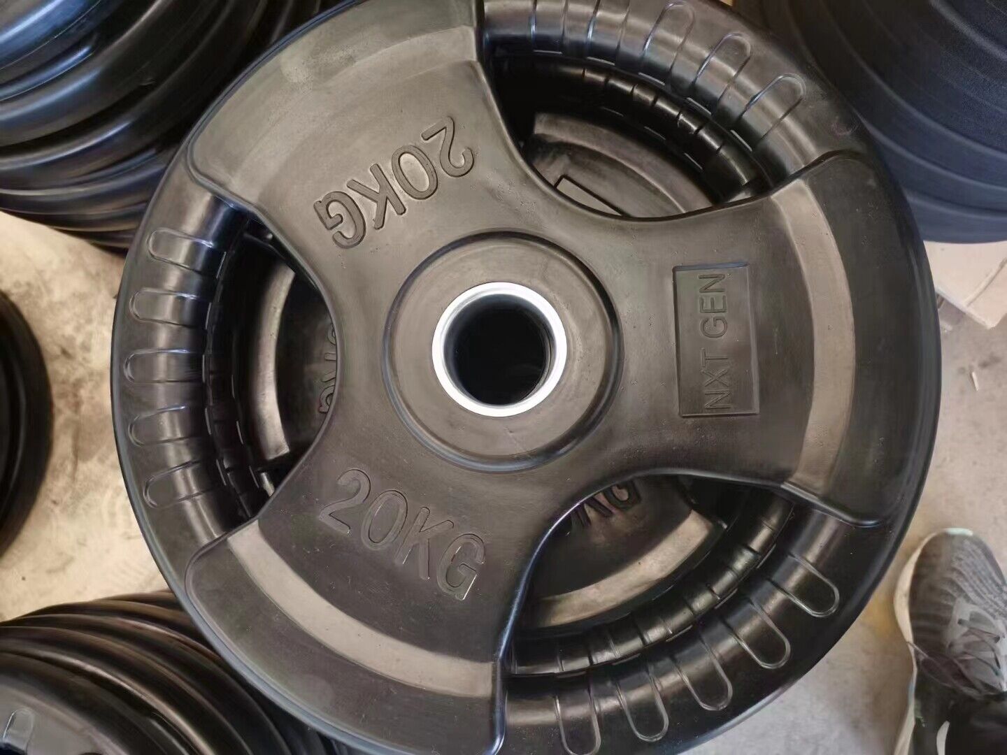 SET DISCHI DA 200KG DISCHI TRIGRIP (COPPIE CAUSALI)